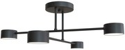 Czarna loftowa lampa sufitowa - 3X D134 P8-W22