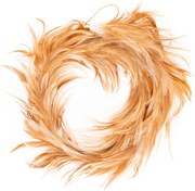 Girlanda z piór koguta, jasnobrązowy, 95 x 10 x 3 cm