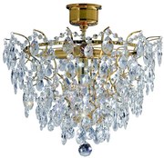 Markslöjd 100510 - Żyrandol natynkowy kryształowy ROSENDAL 4xE14/40W/230V