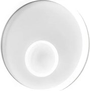 Kinkiet LED Melania, 50 W, biały, 2100 lm, ciepłe światło 3000 K, satynowane aluminium i metakrylan, IP20, nowoczesny design, średnica 50 cm