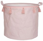 Różowy pojemnik na zabawki dla dziewczynki N5-M04