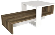 Stolik konferencyjny Chain White and Walnut