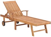 Drewniany leżak ogrodowy A8-G84
