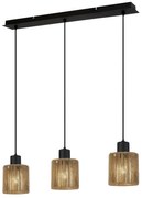 LAMPA SUFITOWA WISZĄCA APP1821-3CP NATURE BLACK