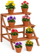 Regał na kwiaty z drewna cedrowego H1-D48