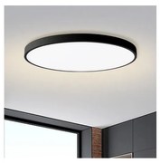 Brilagi - sufitowa lampa LED POOL 180W/230V 3000/4500/6000K śr. 120 cm czarna