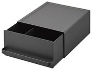 Czarne pudełko na herbatę Tower – YAMAZAKI