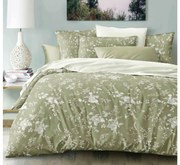 PrzytulneMieszkanie.pl PrzytulneMieszkanie.pl Bawełniana pościel ROSENTYNE zielona Rozmiar pościeli: 70 x 90 cm | 140 x 200 cm