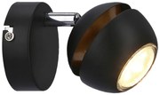 Kinkiet w czarno-złotym kolorze Boni – Candellux Lighting