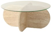Stolik konferencyjny Bubble Travertine