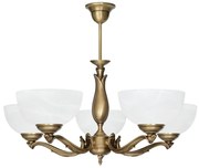 Klasyczny żyrandol z mosiądzu M-S5