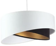 Lampa wisząca BAW biała/czarna BPS KONCEPT