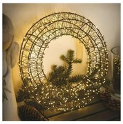 Świąteczna dekoracja LED 480 diod, 230 V, śr. 38 cm