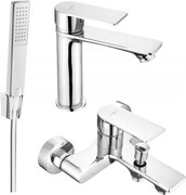 Mexen Royo R72 zestaw wannowy, chrom - 72203R72-00