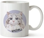 Bohemia Gifts Ceramiczny kubek - Ragdoll, 350 ml