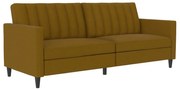 Żółta rozkładana sofa 86 cm Celine – Støraa
