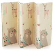 PETITE&MARS - Składana mata do zabawy CAMPY ELEPHANT&FOX