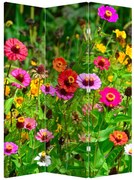 Parawan - Kwiaty polne (126x170 cm)