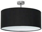 Czarna metalowa lampa sufitowa P1-G19