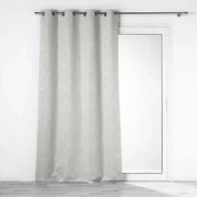 Jasnoszara żakardowa zasłona zaciemniająca 140x260 cm Lunella – douceur d'intérieur