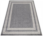 Dywan płaskotkany Aruba szary 60 cm x 100