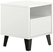 Szafka nocna BOGAN 1S, biały