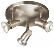 Philips Massive 54493/17/PN – Oświetlenie punktowe KINJA 3xGU10/50W/230V