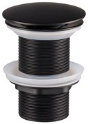 COMAD CLICK-CLACK T201MBG-3 - Odpływ do umywalki CLICK-CLACK śr. 7 cm matowy czarny