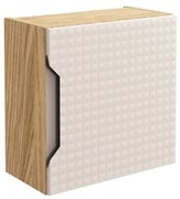 Szafka łazienkowa LUXOR BEIGE 83-35-1DQ 35x35cm dąb olejowany/beżowa COMAD