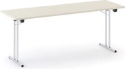 Składany stół konferencyjny FOLDING, 180x80 cm, brzoza