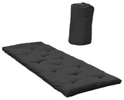 Ciemnoszary materac futon 70x190 cm Bed in a Bag Dark Grey – Karup Design