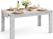 Betonowo-szary nowoczesny stół E2-A81