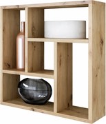 Nowoczesna półka na książki dąb artisan S7-N29