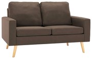 2-osobowa brązowa sofa N4-P58