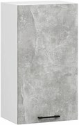 Minimalistyczna górna szafka kuchenna 40 cm  W2-K36