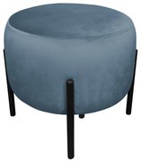 Pufa OLA LOFT ławka podnóżek metal MG33