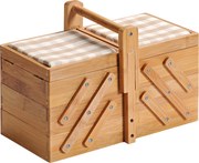 Bambusowa niciarka z miejscem na igły, wys. 19 cm, Kesper