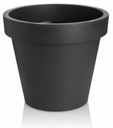 Gardenico Doniczka Metro Twist 'n' Roll antracyt, 39 x 35,5 cm, 39 cm