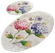 Dywaniki łazienkowe zestaw 2 szt. 60x100 cm Ortanca – Foutastic