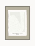 Ręcznie wykonany oprawiony druk cyfrowy Growing