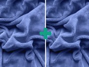 PrzytulneMieszkanie.pl 2x Prześcieradło z mikropluszu SOFT 90x200 cm niebieskie