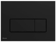 Ravak X01744 - Przycisk spłukujący UNI SLIM 24,7 x 16,5 cm czarny