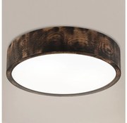 Brilagi - Lampa sufitowa CARVALHO SMOKEY 2xE27/60W/230V dąb śr. 37,5 cm