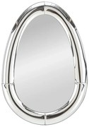 Lustro dekoracyjne IVORY 120x80cm srebrne HALMAR
