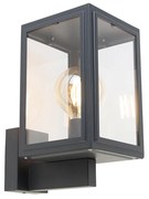 Inteligentna lampa ścienna szara w komplecie z inteligentną żarówką G95 - Sutton Up
