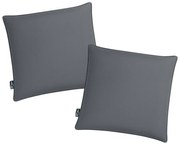 Zestaw 2 poduszek ogrodowych EMPARO 50x50 cm, ciemnoszary