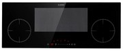 Klarstein Delicatessa 90cm Płyta Indukcyjna 1StrefaFlex 5 Stref Gotowania Czarny