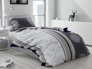 PrzytulneMieszkanie.pl PrzytulneMieszkanie.pl Pościel bawełniana MANDALA NATURA szara