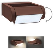 Brilagi - LED Zewnętrzny kinkiet CROTONE LED/7W/230V brązowy IP54