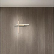 Ondaluce - LED ściemnialny kinkiet MOVIDA LED/20W/230V złoty